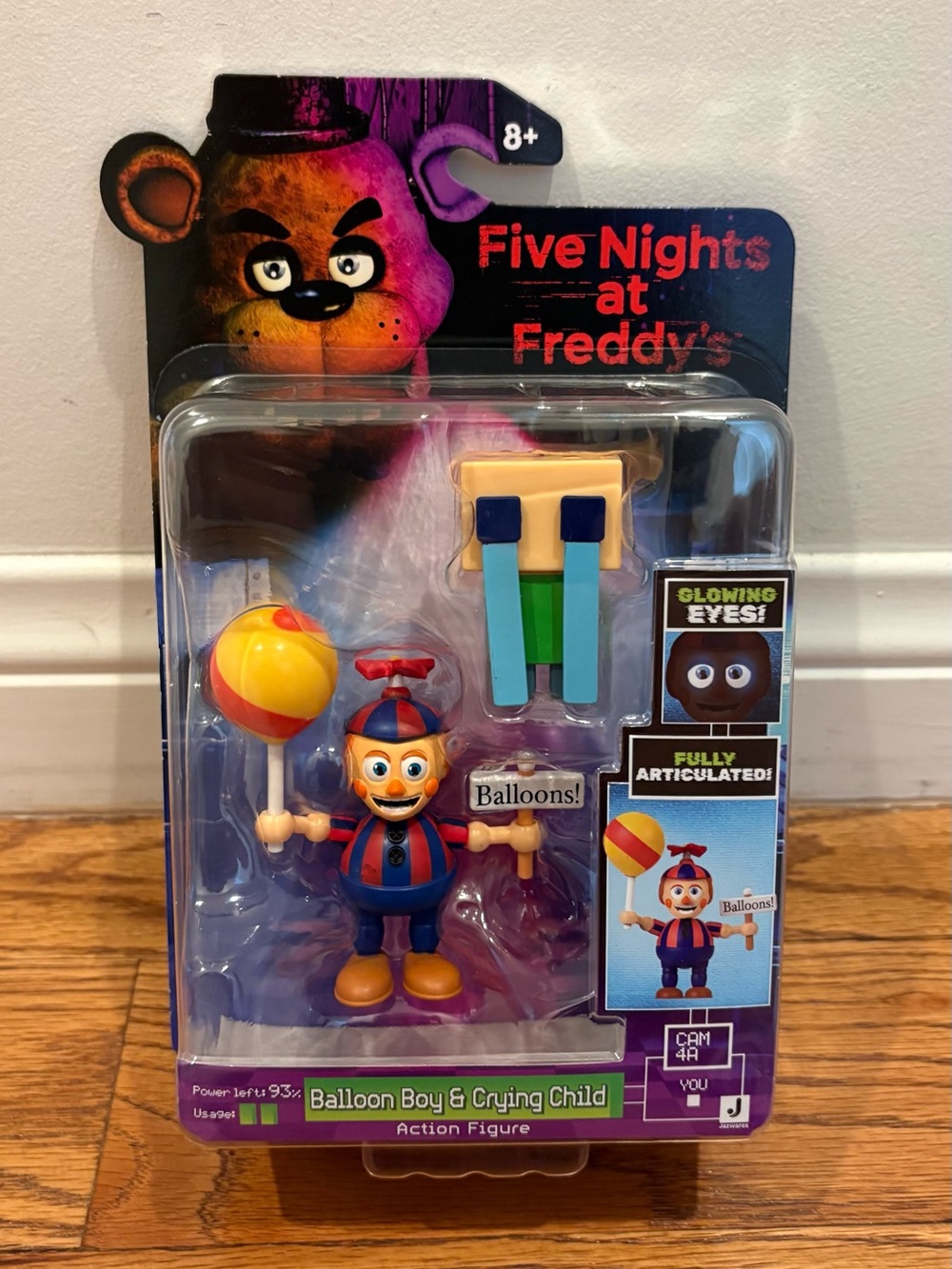 2026 FNAF BALLOON BOY CRYING CHILD Figure Glowing Eyes Five Nights At Freddy’s